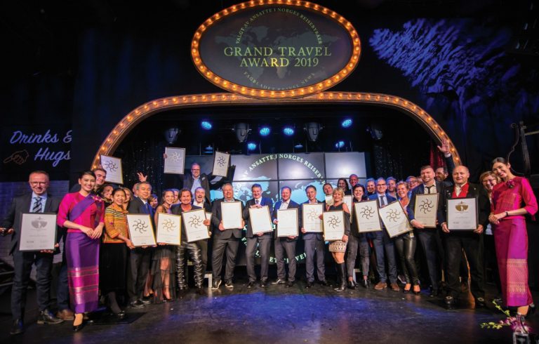 Grand Travel Awards registrering stenger