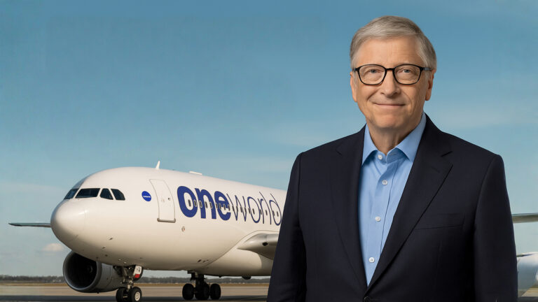 Oneworld alliansen lanserer investeringsfond for bærekraftig flydrivstoff i samarbeid med Bill Gates