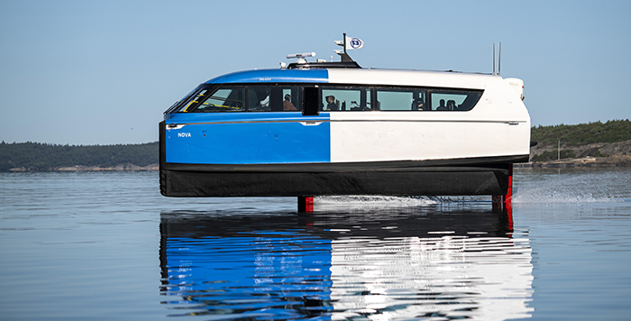 Flygende elferge testes nå i Oslo