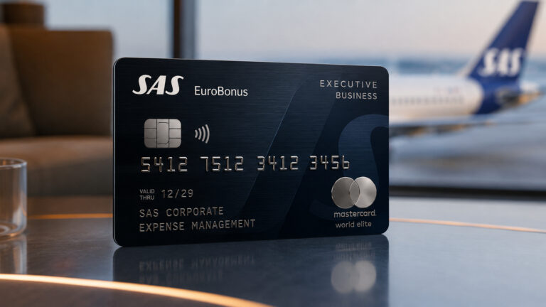 SAS lanserer eget bedriftskredittkort under EuroBonus
