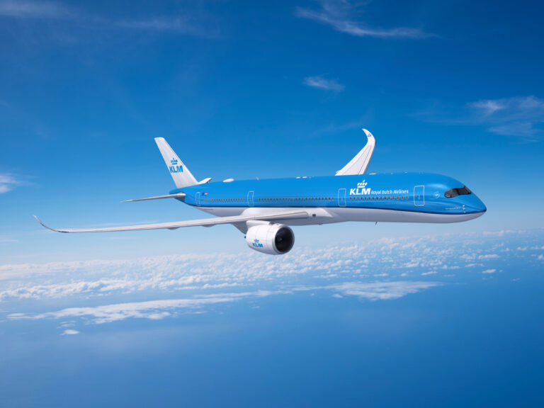 KLMs nye Airbus A350 får en uvanlig start – business class holdes stengt