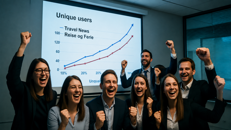 Rekordvekst for norske reisesider: travelnews.no og reiseogferie.no